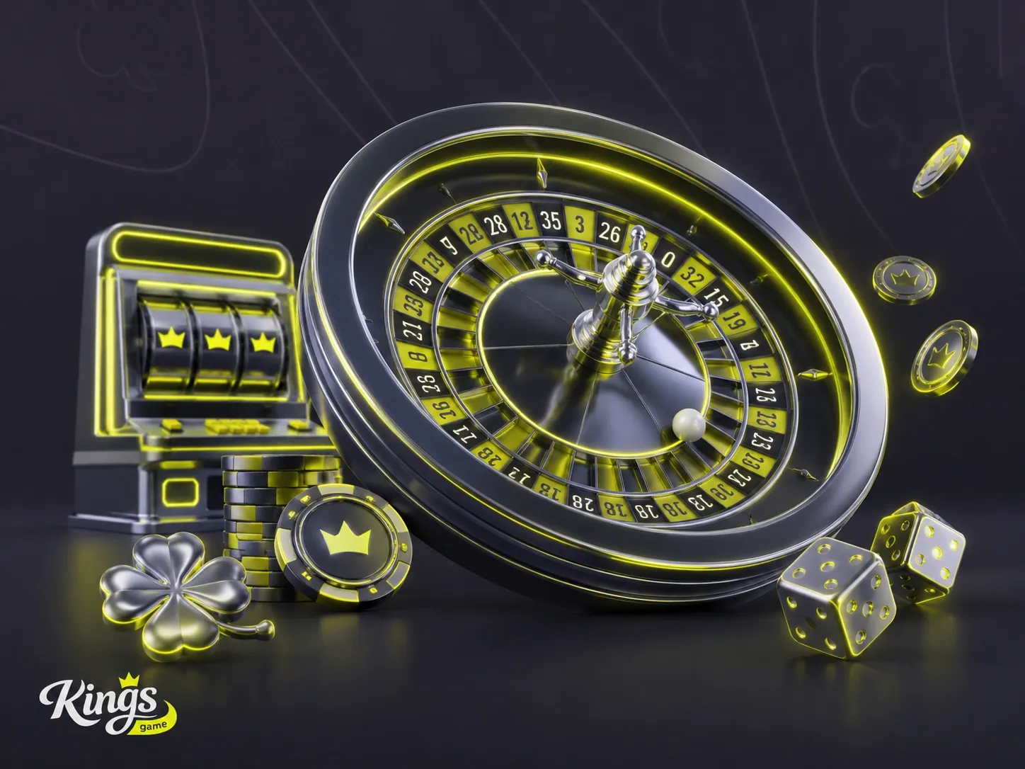 Golden Wheel Chips Coins Jackpot